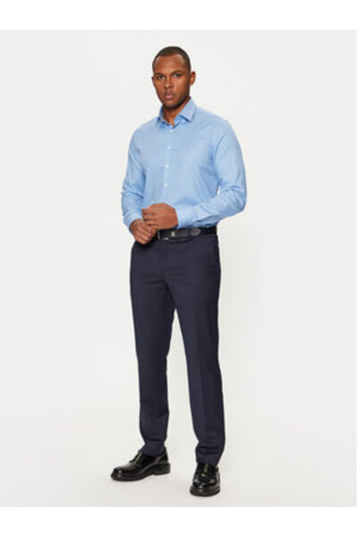 Calvin Klein Ανδρικό Πουκάμισο K10K112946 Μπλε