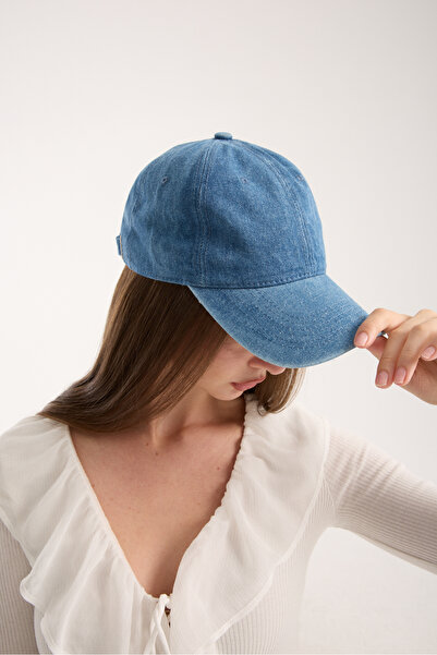 OX-RA قبعة جينز عتيقة للجنسين من Laci Denim