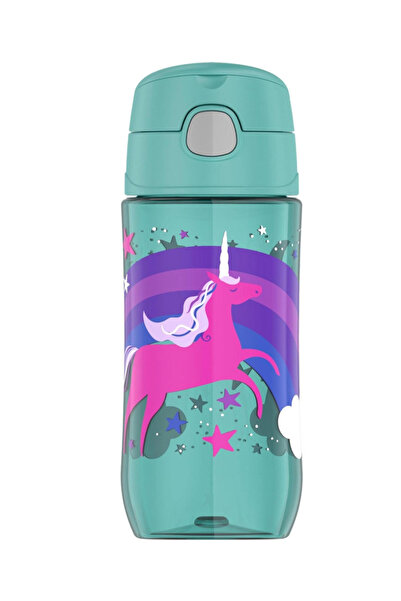 Thermos Kids Funtainer Plastic Bottle - Unicorn - 470ml