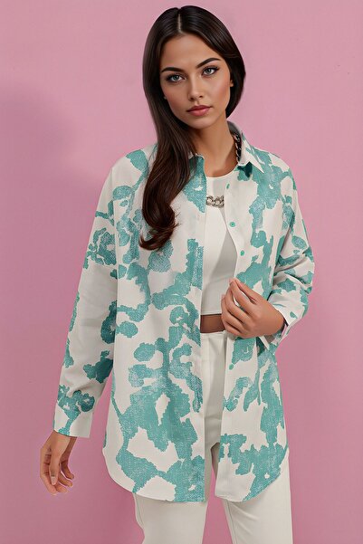 Hiccup BDART Зручна сорочка з довгими рукавами та ґудзиками