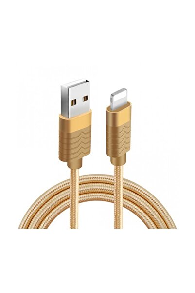 Fineblue Καλώδιο δεδομένων F-C7 MicroUSB - Χρυσό 1 μ.