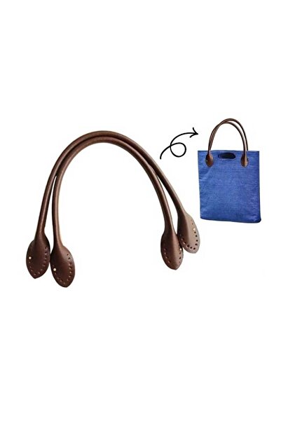 Ritzz Изкуствена кожена тръбовидна дръжка за чанта 30 СМ (Чифт) Пеликан