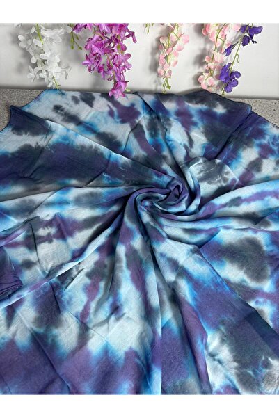 Sobe Hediyelik Batik Patterned Colorful Muslin Writing – 100X100 cm Daily and...