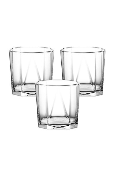 OCEAN By Styli طقم أكواب ويسكي هرمية من 6 قطع سعة 330 مل