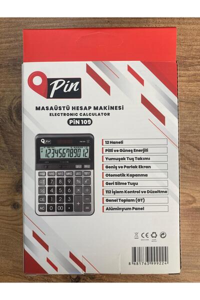 Pin Masaüstü Hesap Maki̇nesi̇