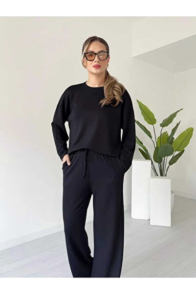 Giyimodam Premium Series Modal Fabric Long Sleeve Bottom-Top Set