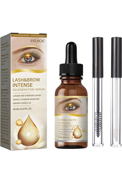 EELHOE Eyebrow Hair Growth, Castor Oil, 20 ml