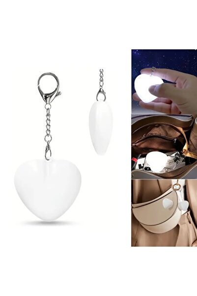 mellhobi KALP ŞEKLİNDE DOKUMATİK ÇANTA AYDINLANTICISI - HAYVAN DOSTU