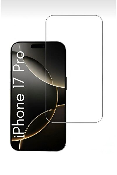 Powerfox İphone 17 Pro Tam Kaplayan Kristal Cam Ekran Koruyucu