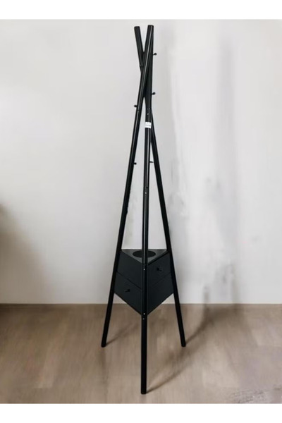 Cady One مبخرة ملابس عمودية و ستاند لتبخير الملابس لون أسود