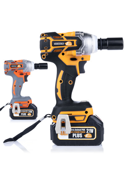 Rosfix Doberman Impact Wrench 21V OD21V Set | 2x 4Ah Batteries, 350Nm, Brushless