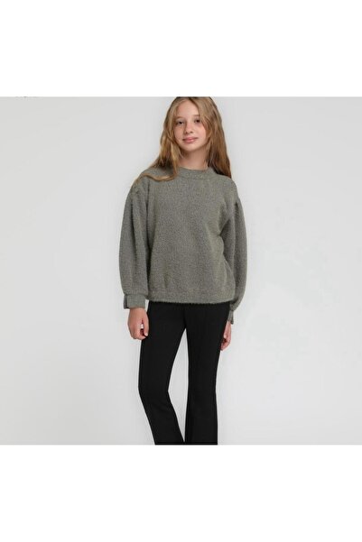 Escabel بلوزة رمادية لامعة للفتيات