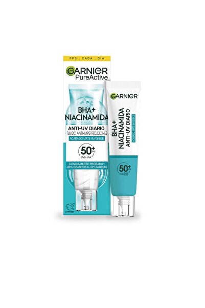 Garnier Tratament facial anti-pete cu protectie solara foarte ridicata PURE ACTIVE BHA SPF50+ 40 ml