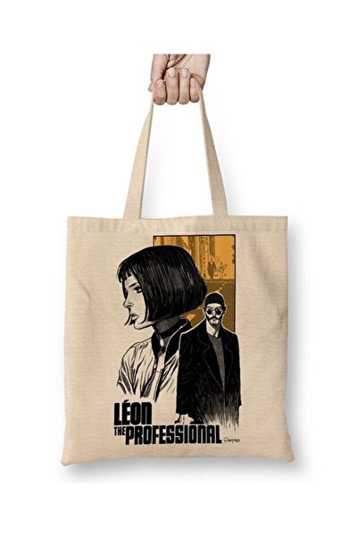 Toyaso Leon The Professional Безсумкова сумка з довгими ручками Сумка для покупок Пляжна сумка