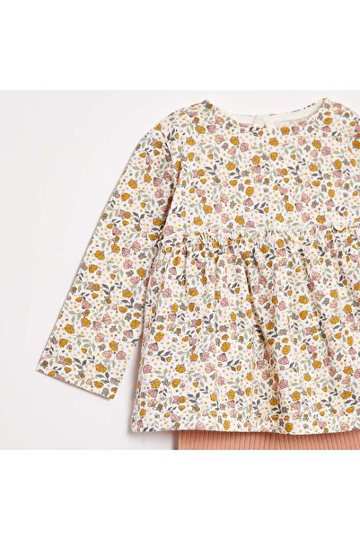 KIABI T-shirt + ribbed leggings set - 2-piece set PINK