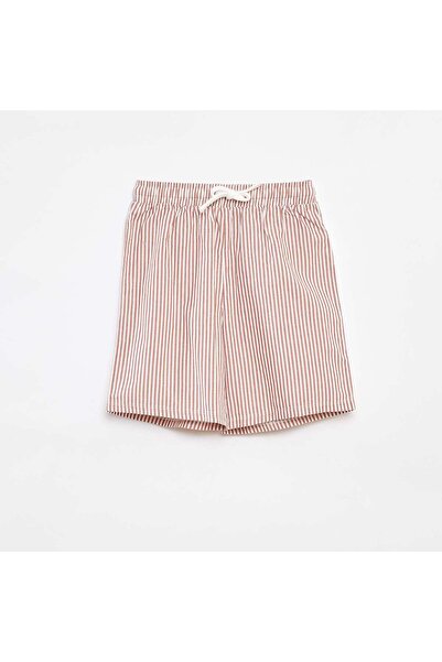 KIABI Pyjamas with vest top + shorts - 2-piece set BROWN