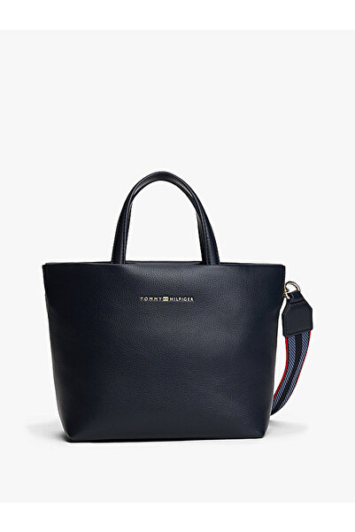 Tommy Hilfiger kadın th logotape mini tote çanta