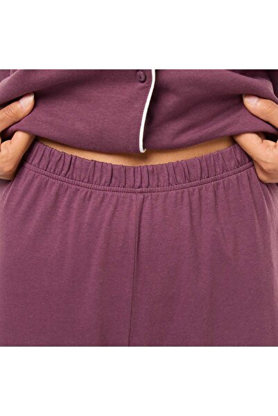 KIABI Long Shirt & Pants Pajama Set - 2 Piece PINK