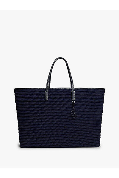Tommy Hilfiger Women's Maxi Crochet Tote Bag