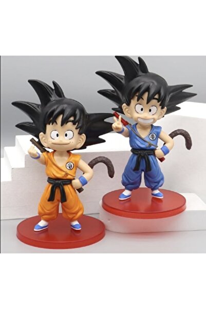happystoretr 2'LiAnime Dragon Topu Z Goku Action Figure PVC 16cm Heykelcik Se...