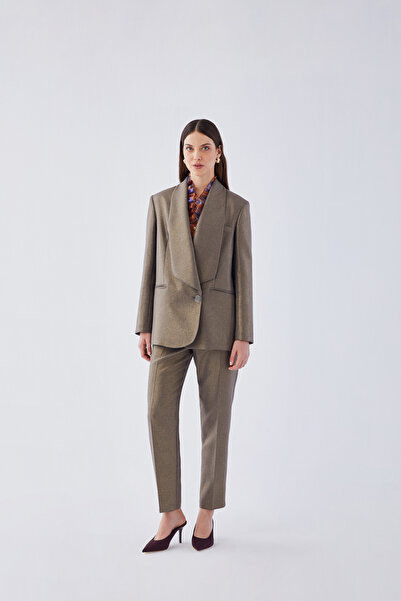 IDYL Wide Collar Oversize Jacket Set