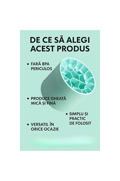 GermaNova Δίσκος πάγου - Σιλικόνη χωρίς BPA, 120 κύβοι