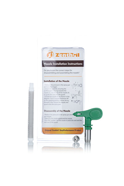 Rosfix Zenthril PowerXcellence Spray Tip 523 | Set with 60 Mesh Filter | Compatible with Graco