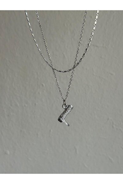 Fiamoss Cowboy Boot Combination Necklace