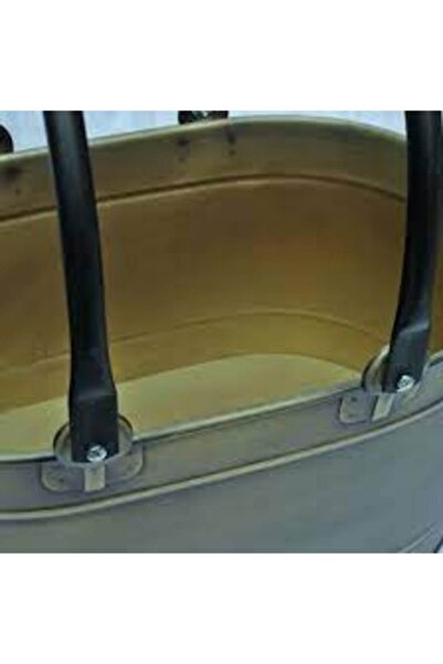 Genel Markalar Gold Kaplama Çift Boru Kulplu Oval Odun Kovası