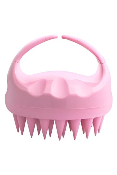 GermaNova Perie pentru Masaj Capilar GermaNova, Samponare si Curatare Scalp, Stimulare Crestere Par, Roz