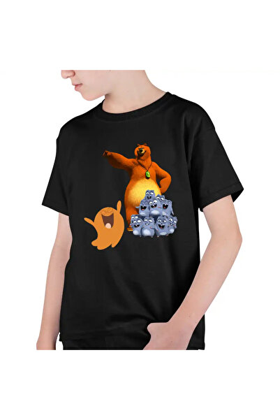 OEM Tricou Copii Baieti Lamput Grizzy Lemningii