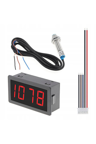 Rosfix Tahometru Digital CF5135C-Z | LED, 10–9999RPM, Senzor Hall, 8–24V DC