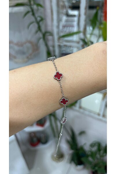 tassa aksesuar Yonca 316L çelik bileklik