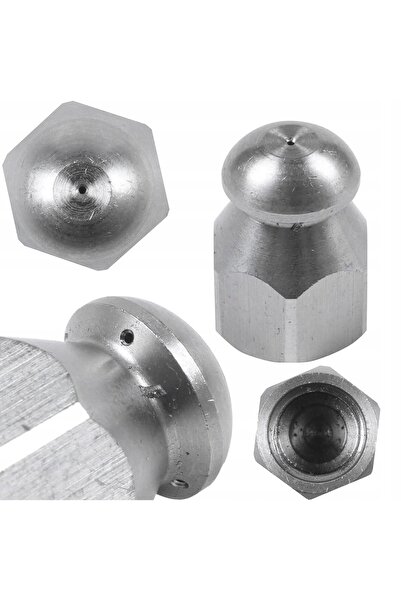 Rosfix Duză Canalizare N09 Inox 1/4F | 4 Jeturi | Presiune Max 350 Bar