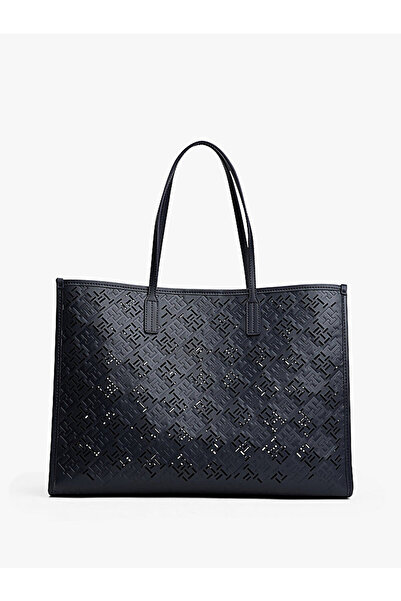 Tommy Hilfiger kadın th city mono tote çanta