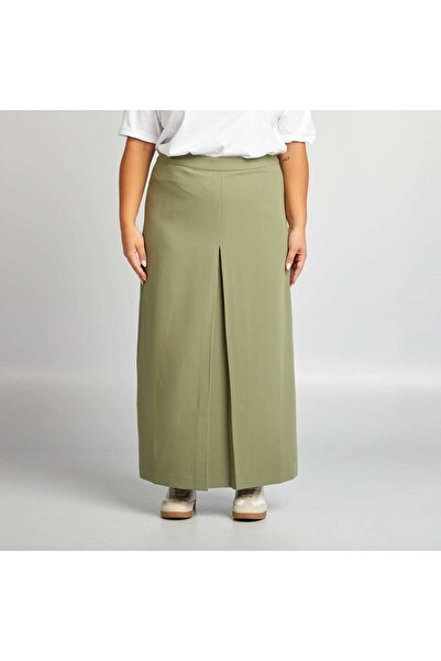 KIABI Midi skirt KHAKI