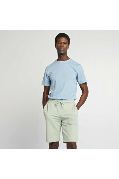 KIABI Jogger-style sports shorts GREEN