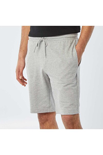 KIABI Jogger-style sports shorts GREY