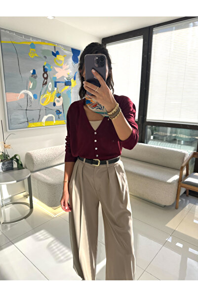 Gardropmikseri Kemerli Palazzo Pantolon