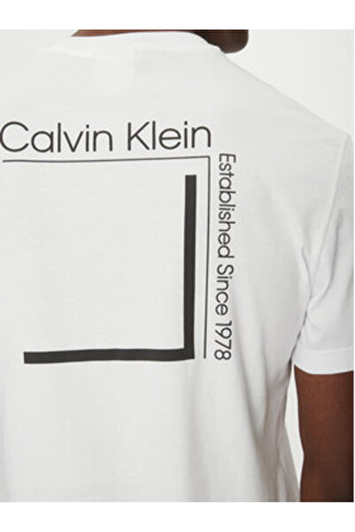 Calvin Klein Ανδρικό T-Shirt K10K114152 Λευκό