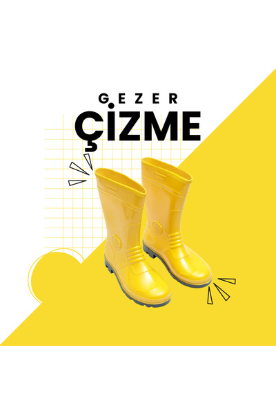 GEZER Su Geçirmez Balıkçı Çizme