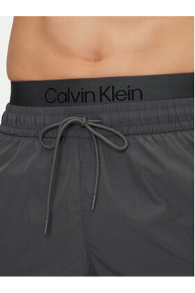 Calvin Klein Ανδρικό μαγιό σορτς KM0KM01104 Γκρι