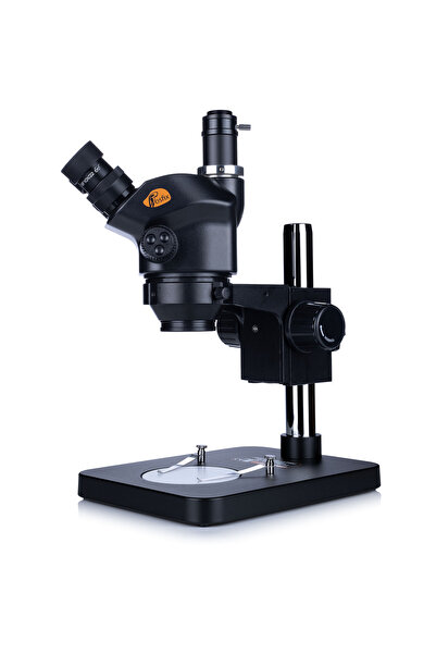 Rosfix Capella Pro MSCP-T-PS1-B – Trinocular Microscope 7–45x | Zoom 0.7–5x Greenough