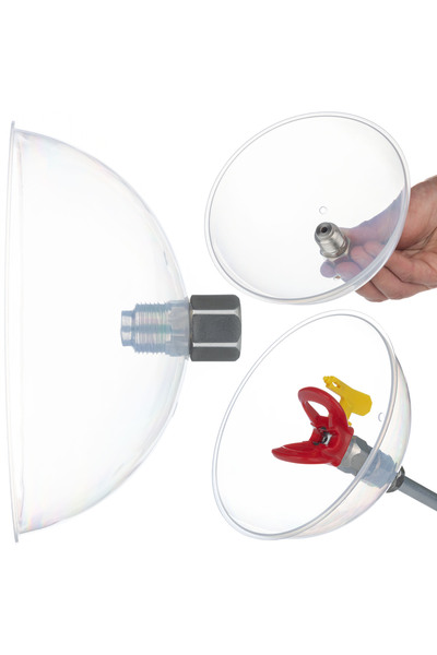 Rosfix Apărătoare Stropi Pistol Vopsit | Montaj 7/8” | Compatibil cu Wagner