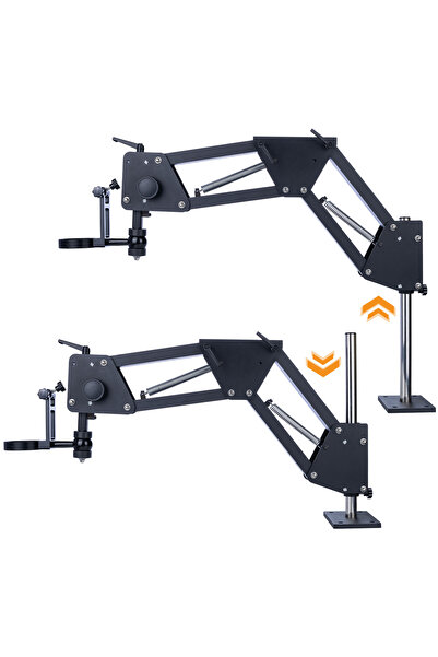 Rosfix WDMS2 Microscope Stand – Adjustable Arm 80cm | Durable Aluminum