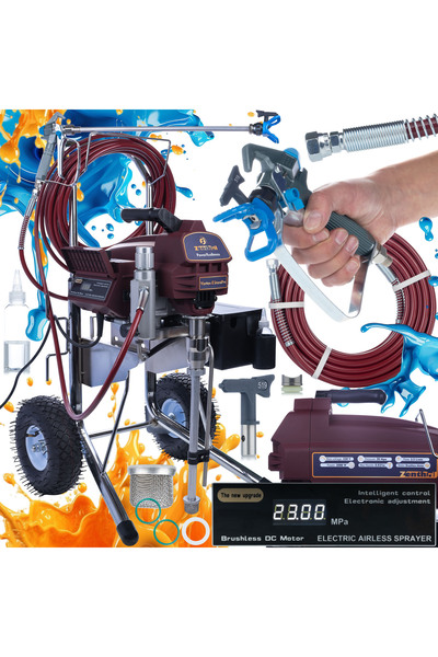 Rosfix Zenthril Agregat Vopsire Vortex E StandPro | 3000W 20MPa 3,5L/min 0,021"