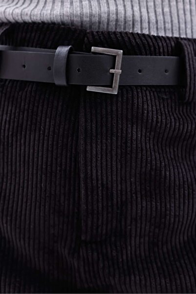 Pulli Collection Kadife Korduroy Mini Şort Etek