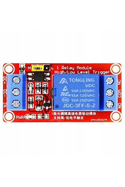 Rosfix 1 Channel Relay Module 5V H/L 10A | Compatible with Arduino, DIY Projects