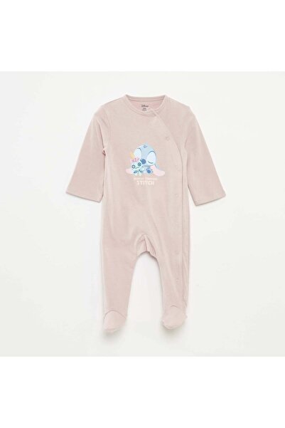 KIABI بدلة نوم ديزني مع أقدام باللون الوردي