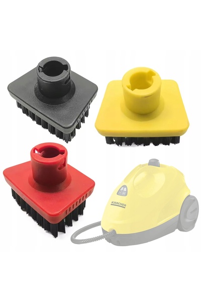 Rosfix Set 3 Perii Manuale Abur | Compatibil cu Aparat de Curățat Kärcher SC1–SC5